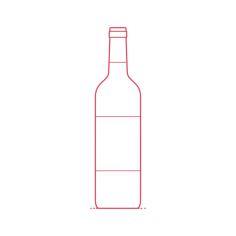 Objects Beverage Containers Wine Bottle 750Ml Standard Stencil Svg Vector, Free Vectors File
